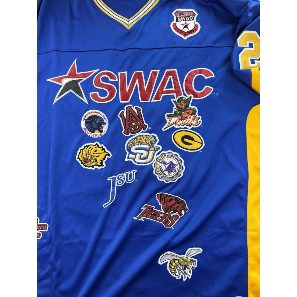 Southwestern Athletic Jersey Mens 3XL Conference SWAC Throwback Football Shirt - Picture 7 of 11